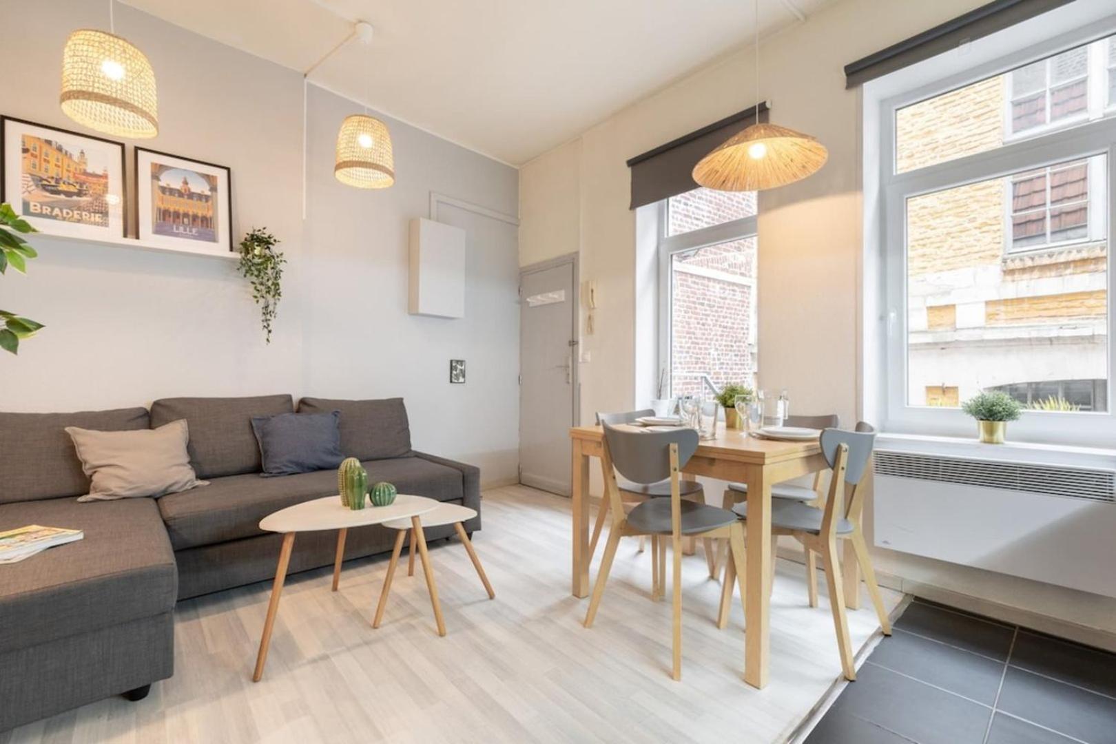 Vieux Lille Bright Duplex ! 3Pers Apartment Exterior photo